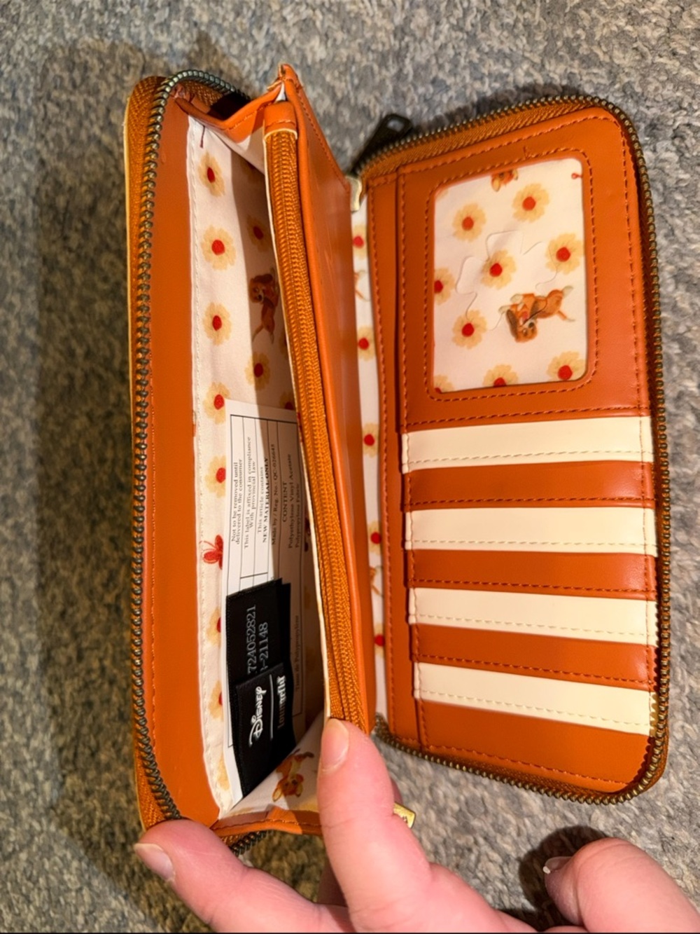 Disney Loungefly The Fox and the Hound Floral Wallet - BoxLunch Exclusive RARE - Picture 8 of 8